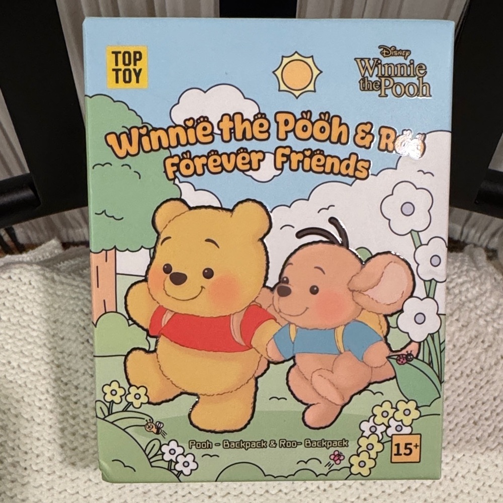 Disney Winnie the Pooh & Roo Plush Set - Yellow and Blue NEW blind box